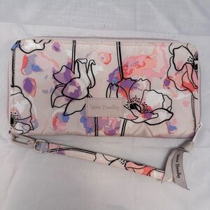 Vera Bradley Multicolor Floral Wristlet